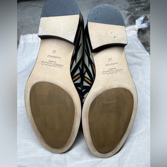 Stunning Jimmy Choo Limited Edition Rare Mina Palm Boots Size 36 - Picture 4 of 4